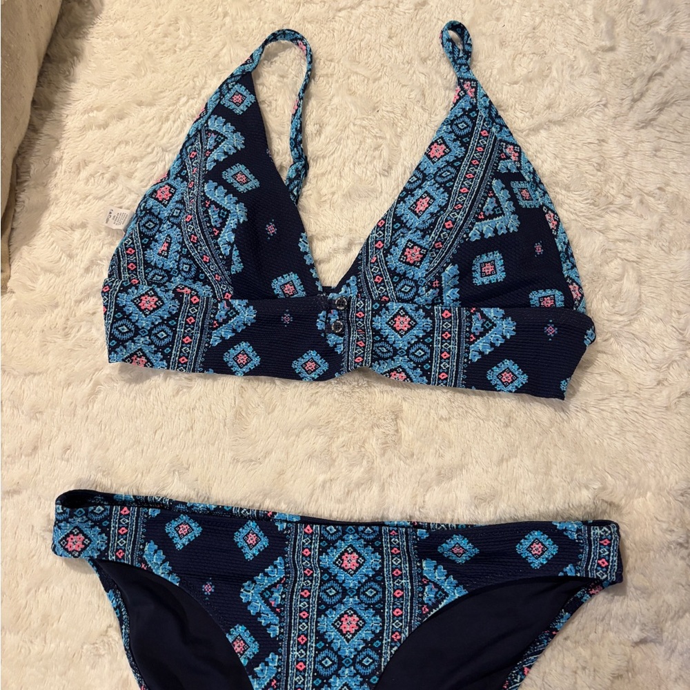 aerie by AMERICAN EAGLE Patterned Bikini Set